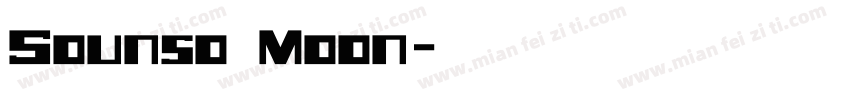 Sounso Moon字体转换